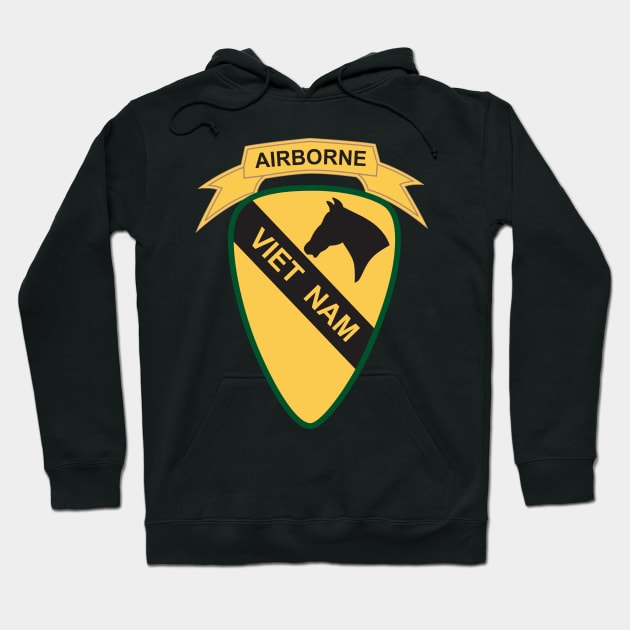 1st Cavalry Division SSI w Airborne Tab wo Txt X 300 Hoodie by twix123844